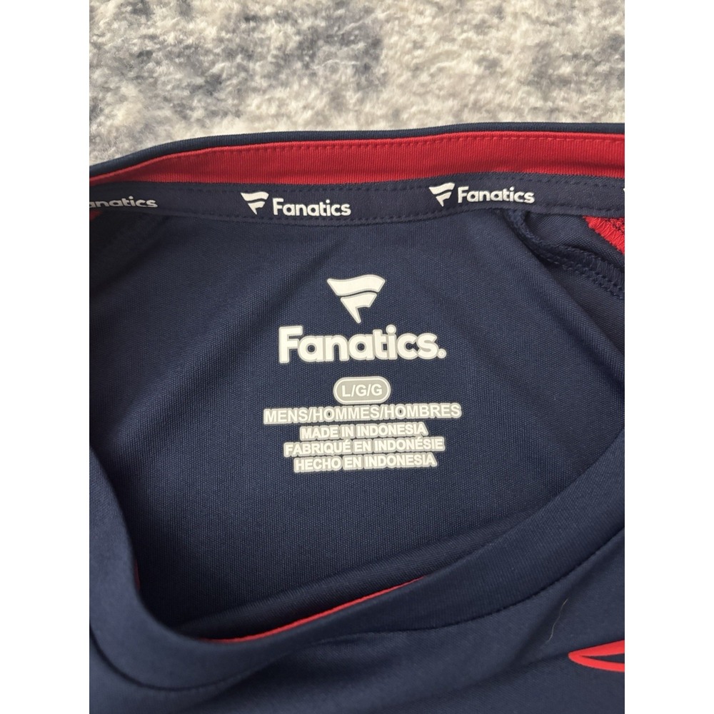 New England Patriots Fanatics Shirt Blue Camo Long Sleeve Stealth Defender L NWT - Picture 9 of 12